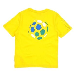 Boss Junior Kids Yellow Soccer T-shirt Size‎ 8 Years